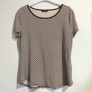 Soft Pink Mermaidcore Scale Print Tee